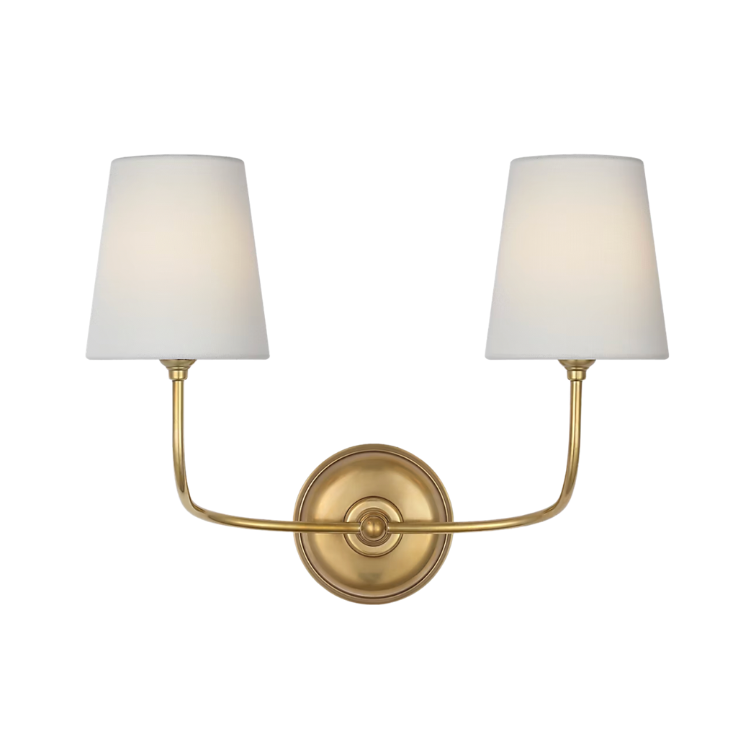 Visual Comfort Vendome Double Cordless Sconce