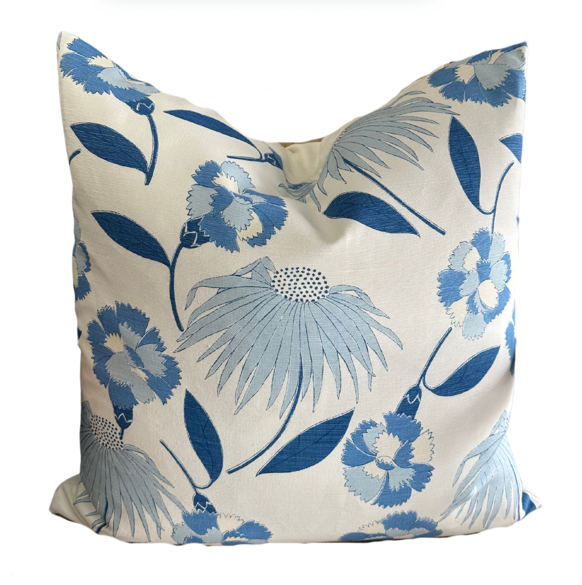 Custom Schumacher Bouquet Toss Pillow