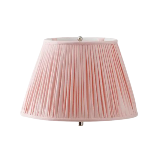 Sorella Glenn Pink Shirred Empire Lampshade