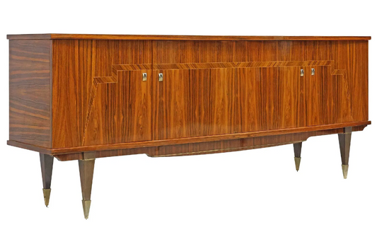 French Mid Century Modern Rosewood Sideboard