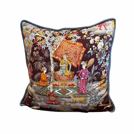 Schumacher Lodi Garden Pillow